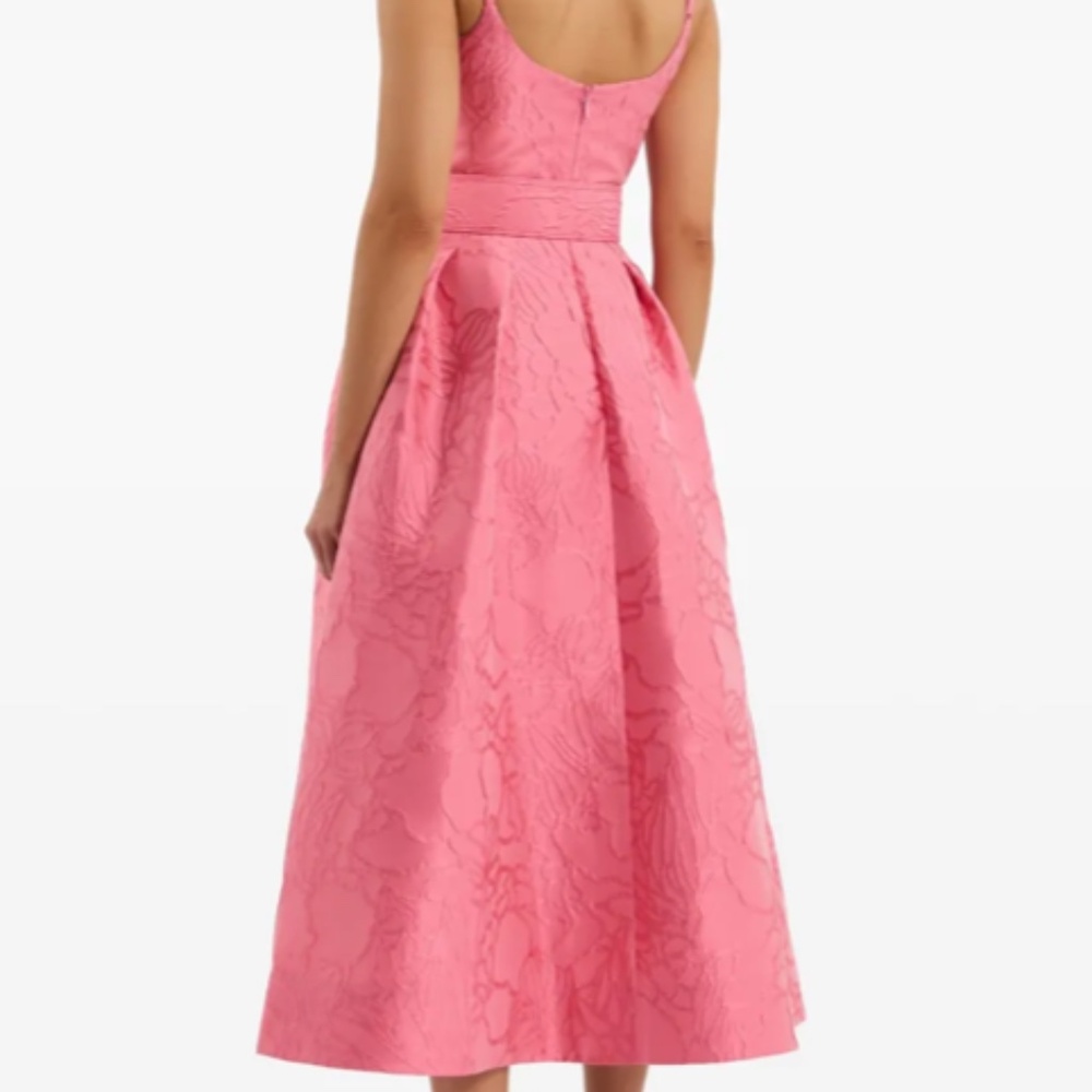 Rebecca Vallance Petra Brocade Midi Dress Size 2 (US) — Fall 2025 Collection - Picture 3 of 8